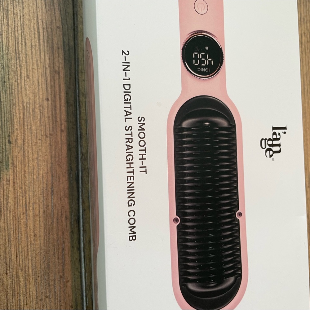 Lange Smooth it 2-in-1 Digital Straightening Comb